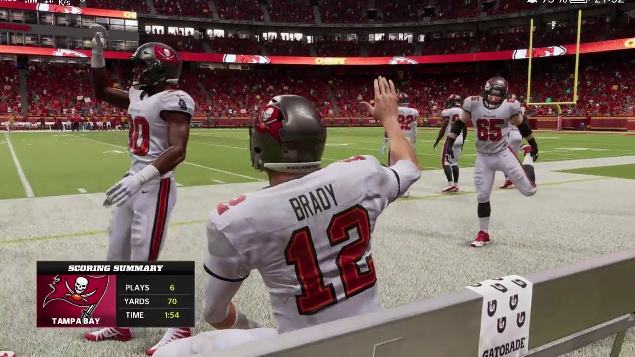 Funny Tom Brady High Five Fail [Madden 22]