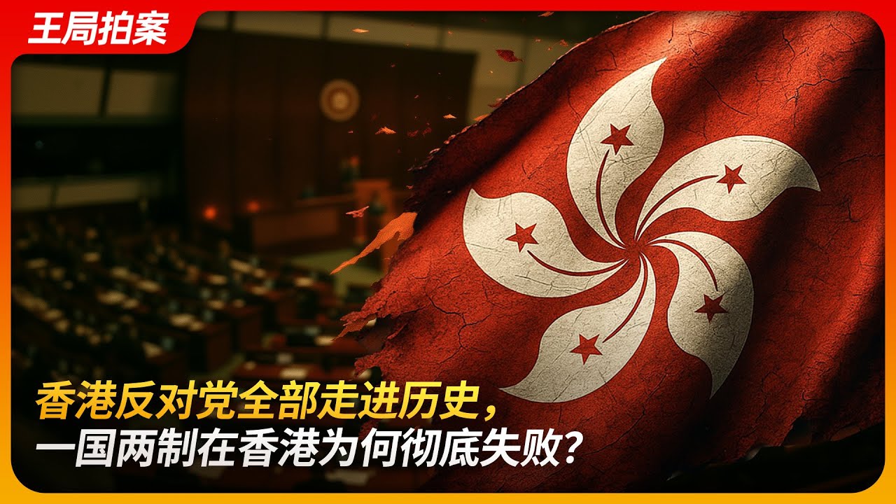 香港反对党全部走进历史，一国两制在香港为何彻底失败？｜彭定康｜民主党｜公民党｜社民连｜李柱铭｜梁国雄｜王局拍案 20250707