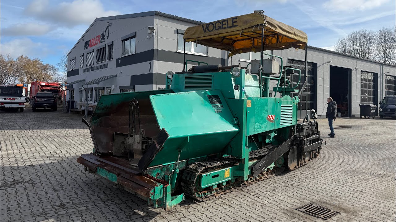 Vögele Super 1600-1 Asphaltfertiger 