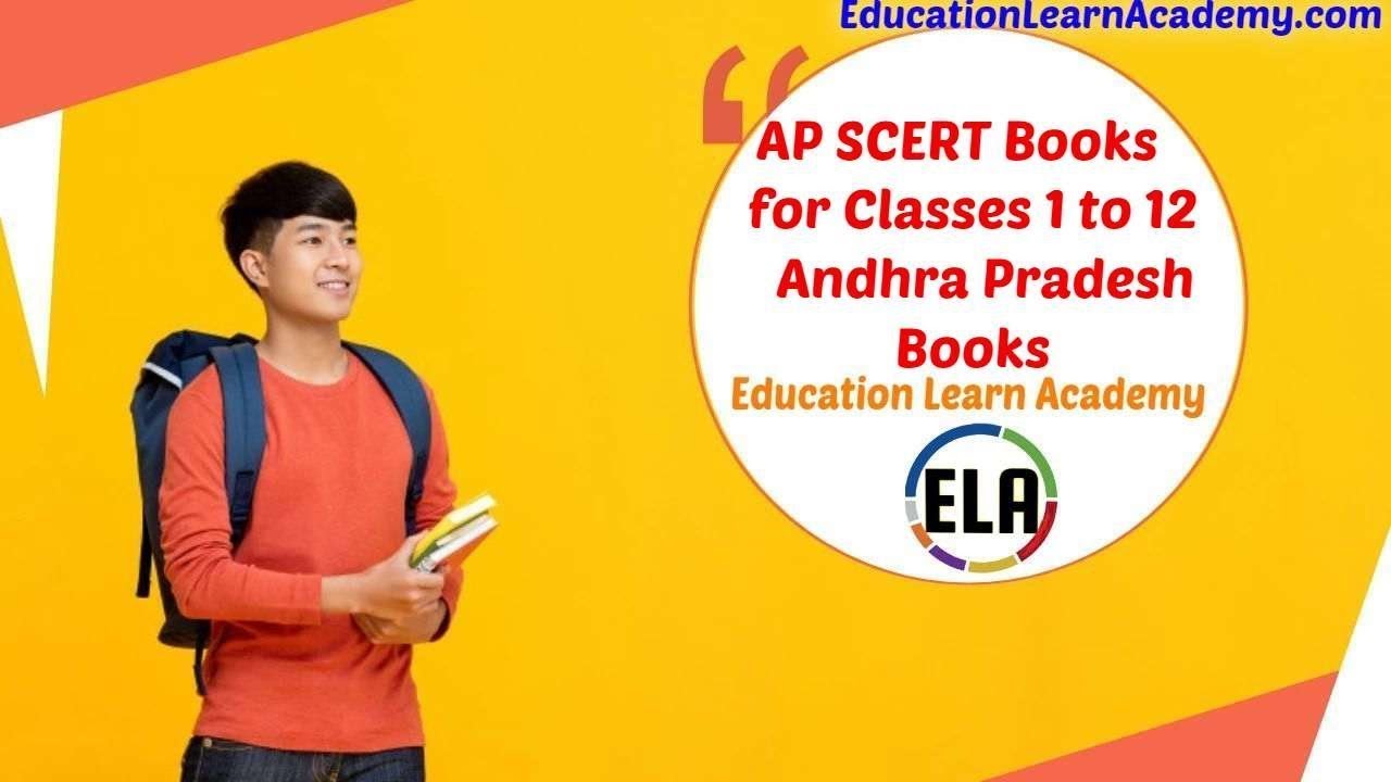 AP SCERT Book for Class 1 to 12 | Andhra Pradesh SCERT Telugu Hindi, English, Urdu Medium Text Books