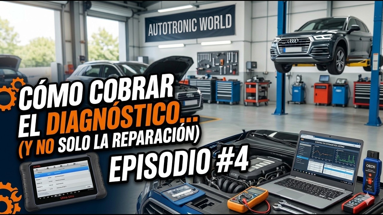 Cómo cobrar un Diagnóstico Automotriz (Y no solo la reparación)