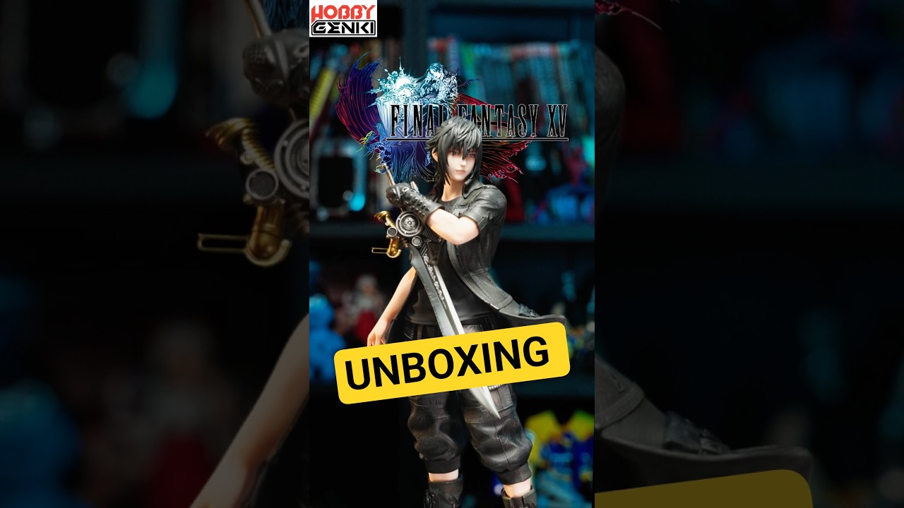 Распаковка DX FINAL FANTASY XV Ноктис Люцис Кэлум 1/6.5