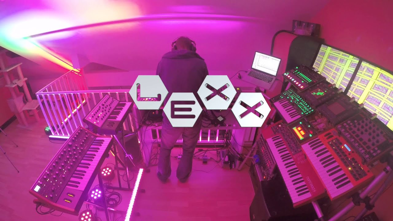 LexX - Live techno jam on sub phatty, sub37, nord lead 4, system-1, tr-8, rytm