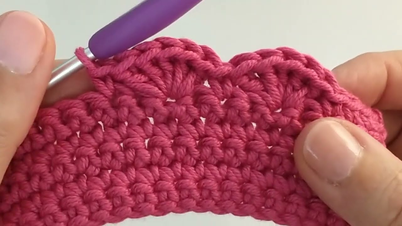52 - La Coquille : Crochet pour débutants !