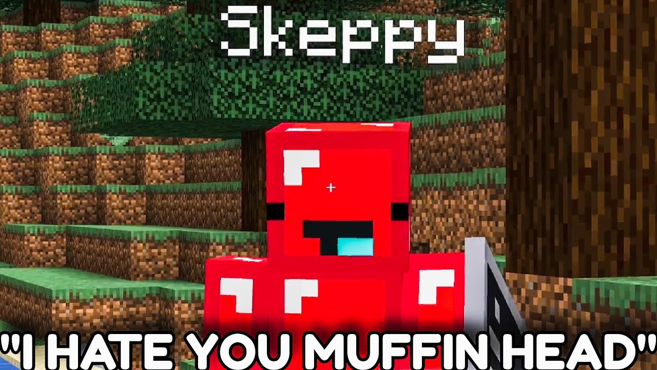 Skeppy turns RED and Hides from BadBoyHalo on Dream SMP