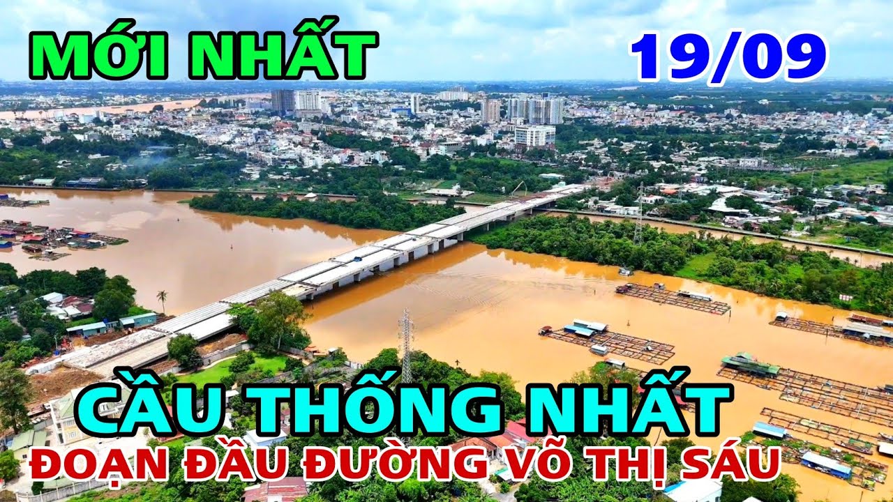 MỚI NHẤT CẦU THỐNG NHẤT ĐƯỜNG TRỤC TRUNG TÂM THÀNH PHỐ ĐOẠN ĐƯỜNG VÕ THỊ SÁU .