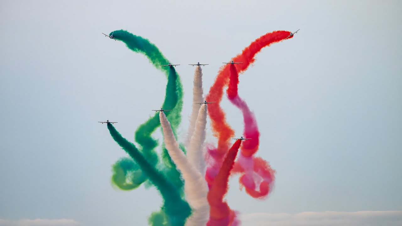 65 лет Frecce Tricolori – Незабываемые моменты авиашоу в Риволто
