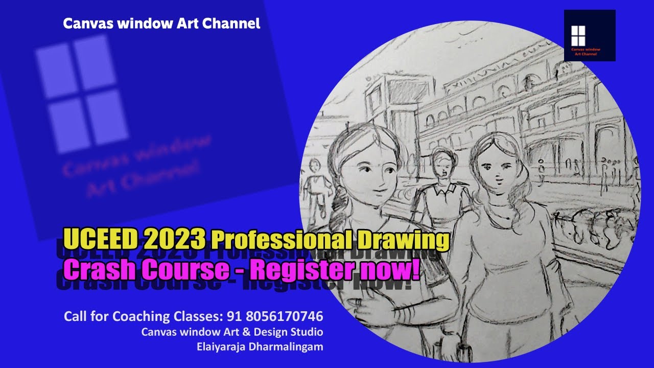 UCEED 2023 - Professional Drawing Crash Course | Register now!