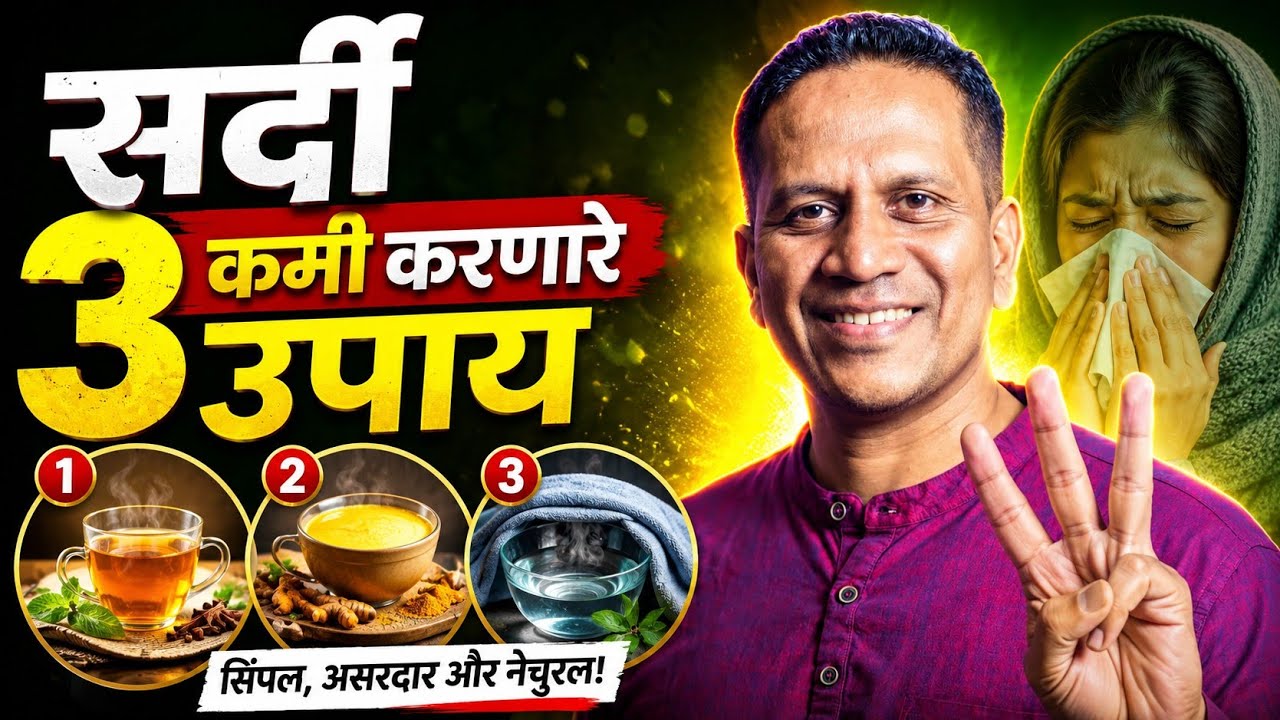 सर्दी कायमची बरी करण्याचा उपाय|| Sinus Problem Solution In Ayurveda |Ep.53