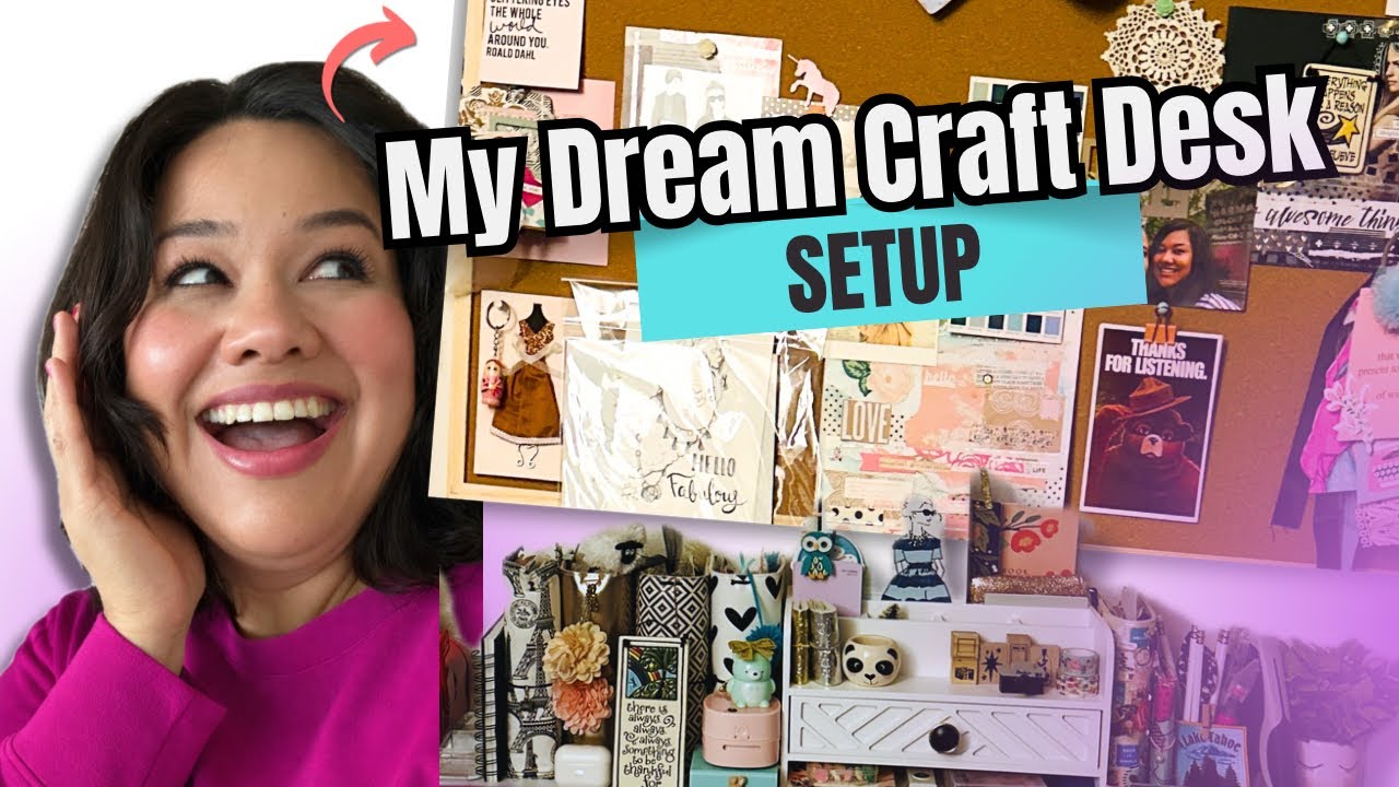 My Dream Craft Desk Setup 2026 | Back After 2 Years!😅✂️