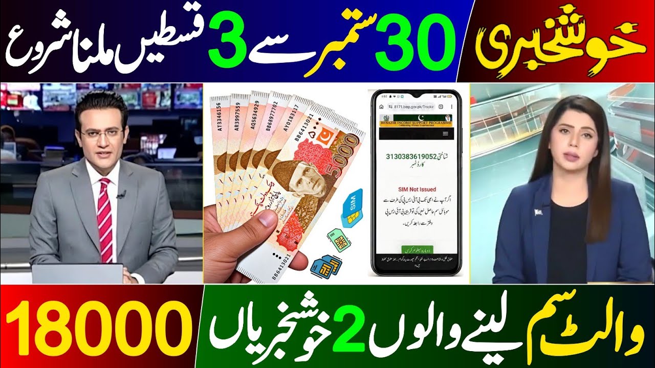 BISP New Update Today | BISP September Payment 14500 Check Karein | 8171 New Update | Wallet Sim 