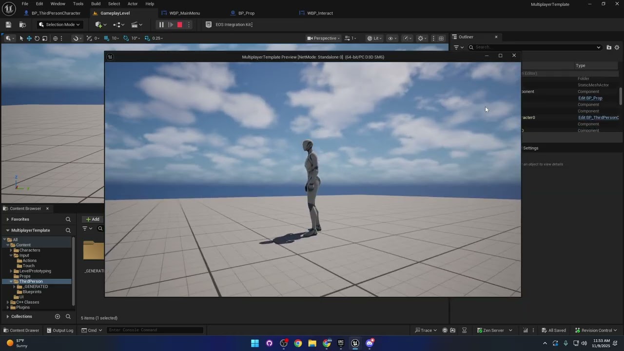On Clicked And On Hovered Interaction For Props