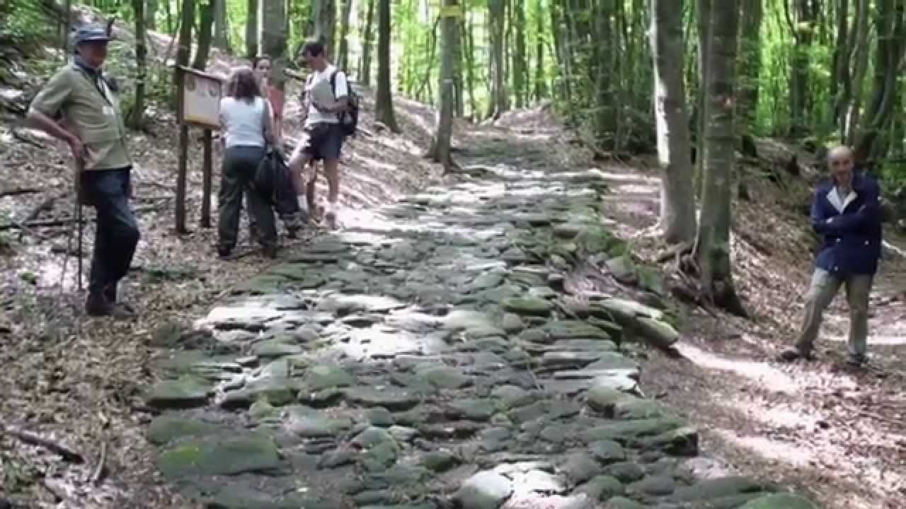 Legambiente: la strada romana Flaminia Militare del 187 a.C. (The Roman Road of 187 B.C.)