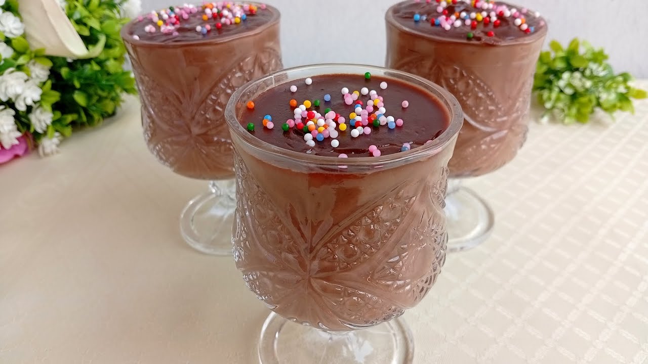 Easy Chocolate Pudding Recipe | Rich & Creamy Homemade Dessert