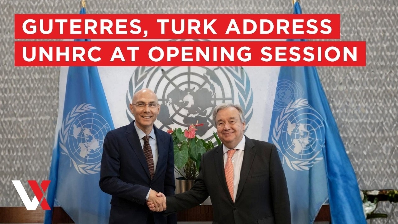 LIVE | UN Human Rights Council Kicks Off In Geneva With Top UN Leaders Speaking | VERTEX