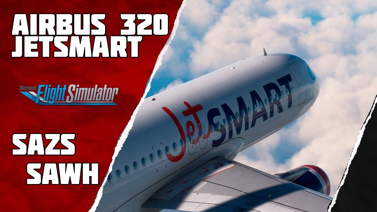 Посадка в аэропорту Мальвинас Аргентинас, JetSMART Airlines, борт LV-HEK