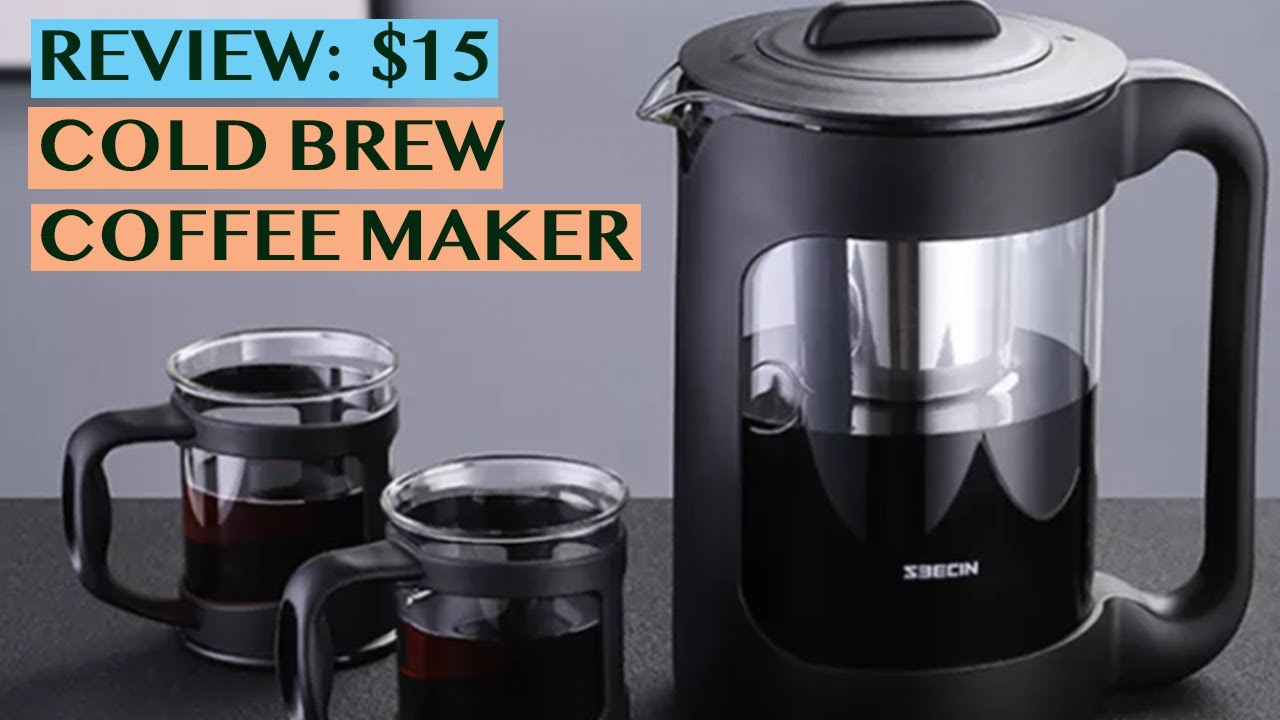 REVIEW: US$15 COLD BREW COFFEE MAKER: CAPACITY = 1,500ML