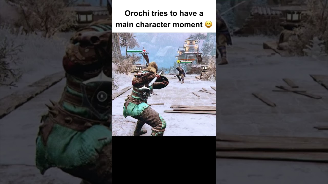 For Honor: Orochi tries to have a main character moment xd #shorts