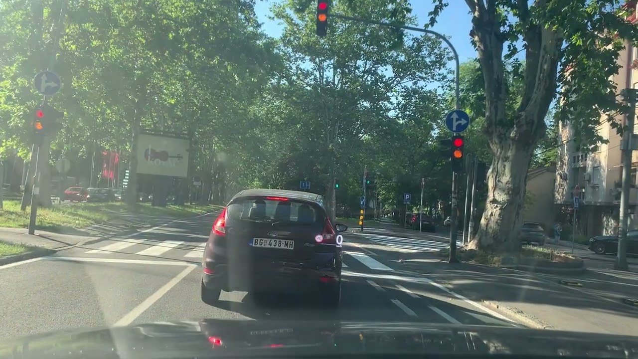 Beograd, vožnja, VMA i BIA - Južni bulevar