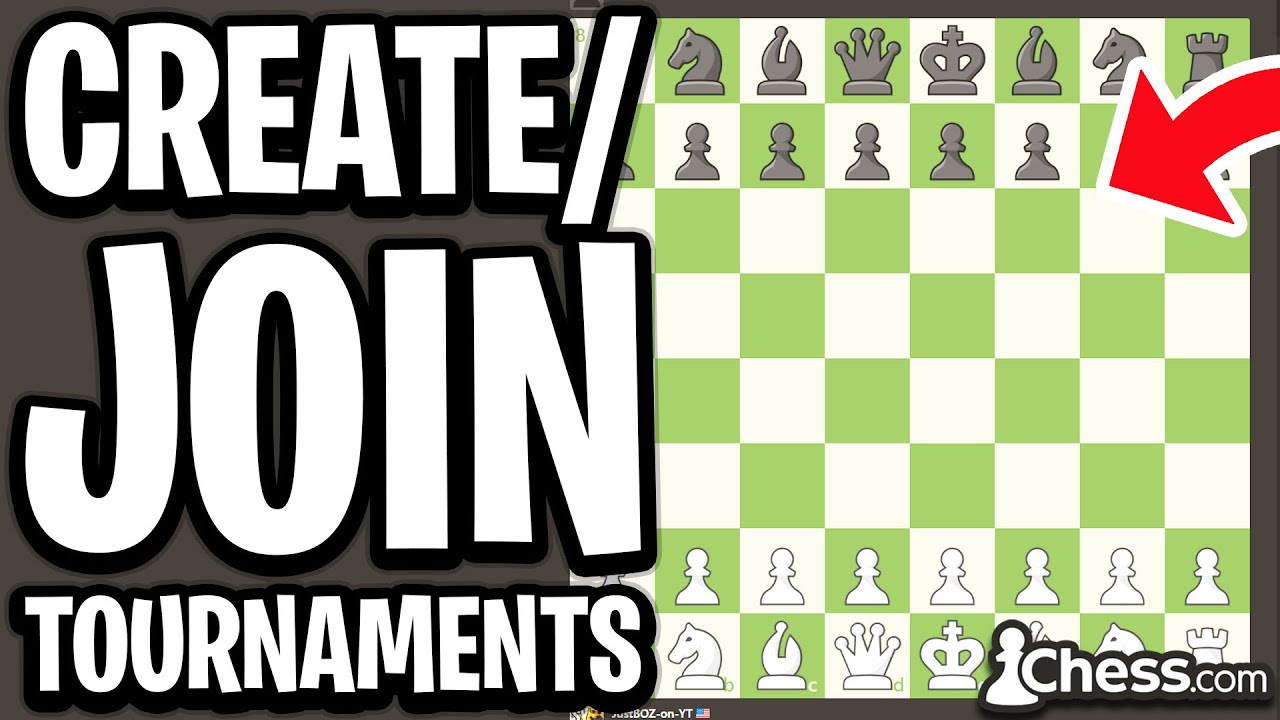 How To Join Or Create A Tournament On Chess.com (PC & Mobile) - Full Guide