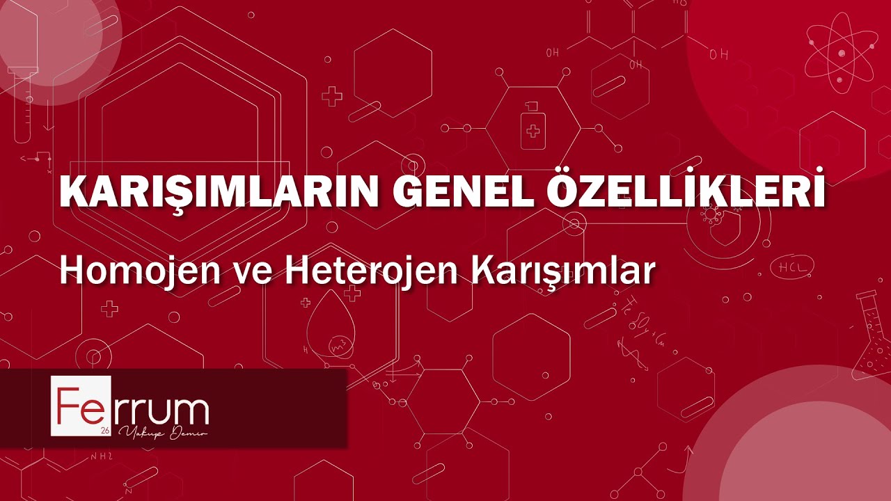 Homojen ve Heterojen Karışımlar | Karışımlar
