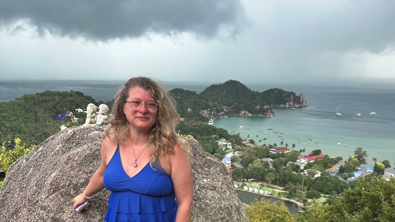 Dernier jour ssur l'ile de Kho Tao dans les hauteurs février 2025
