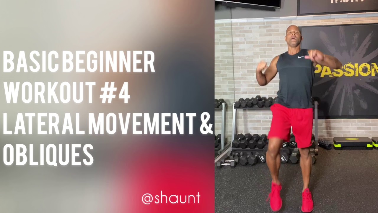 Basic Beginner Workout #4: Lateral Movement + Obliques