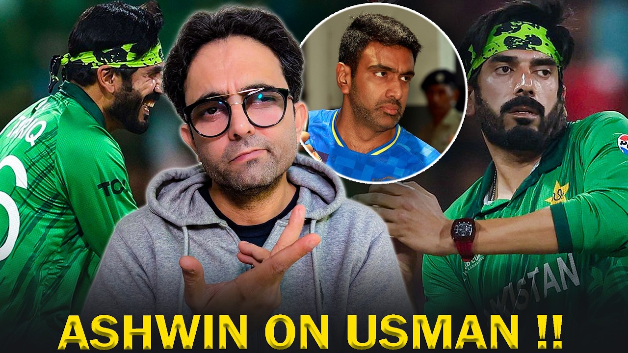 Ravi Ashwin defends Usman Tariq's bowling action!
