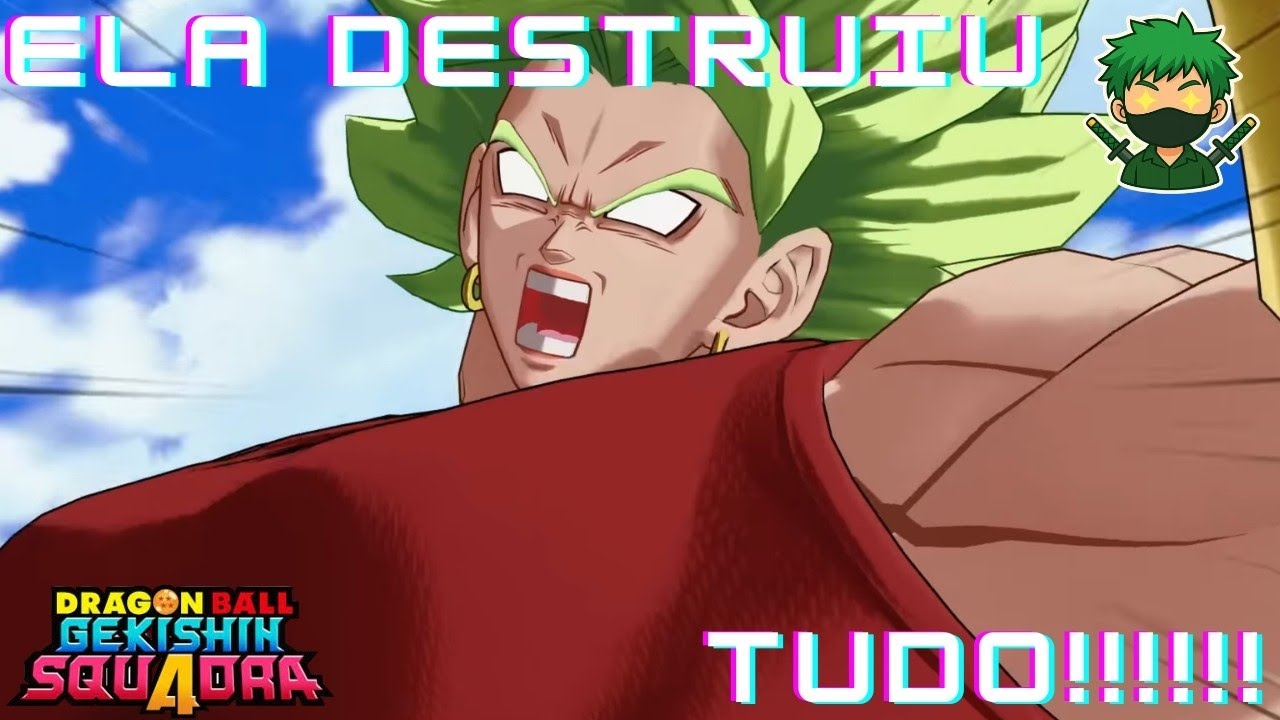 Kale Bersek Destruiu tudo no (Dragon Ball Gekishin Squadra)