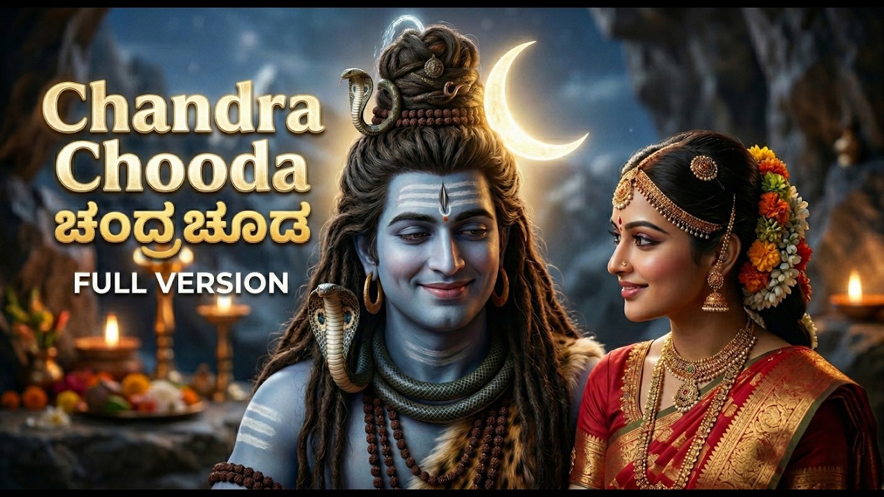Chandrachooda Shivashankara (ಚಂದ್ರಚೂಡ) | Full Version | Divine & Soulful Shiva Bhajan | 4K Cinematic