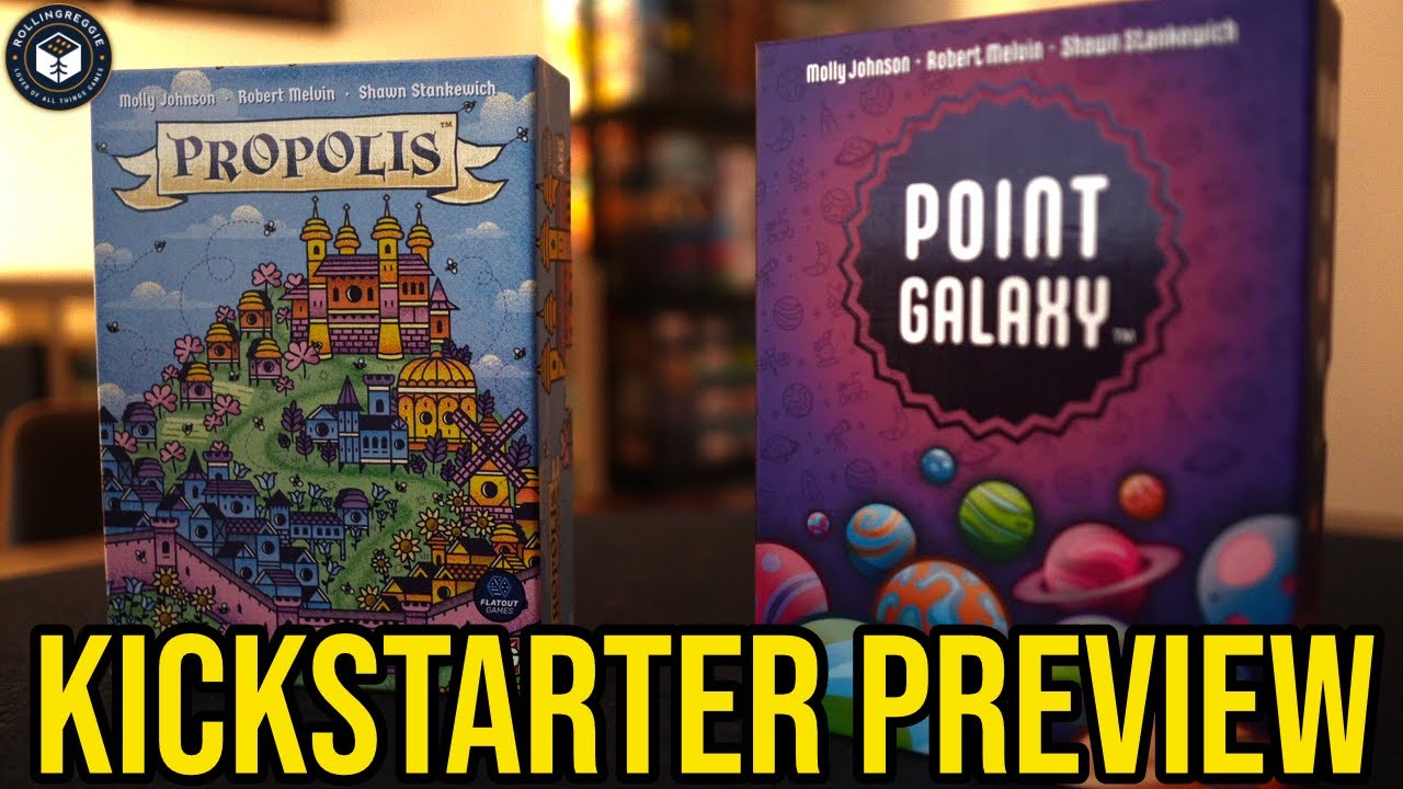 Point Galaxy & Propolis Preview | Coming to Kickstarter!