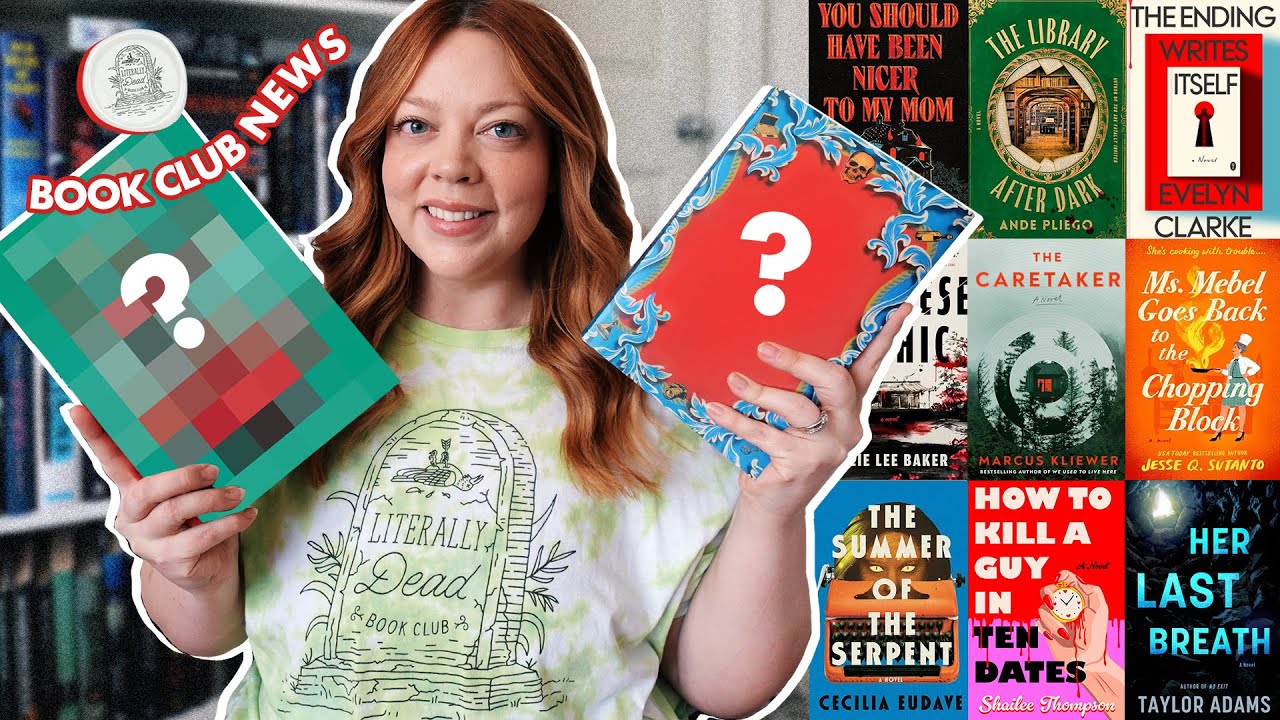Literally Dead Book Club News + 2026 Ideas 💀🩸