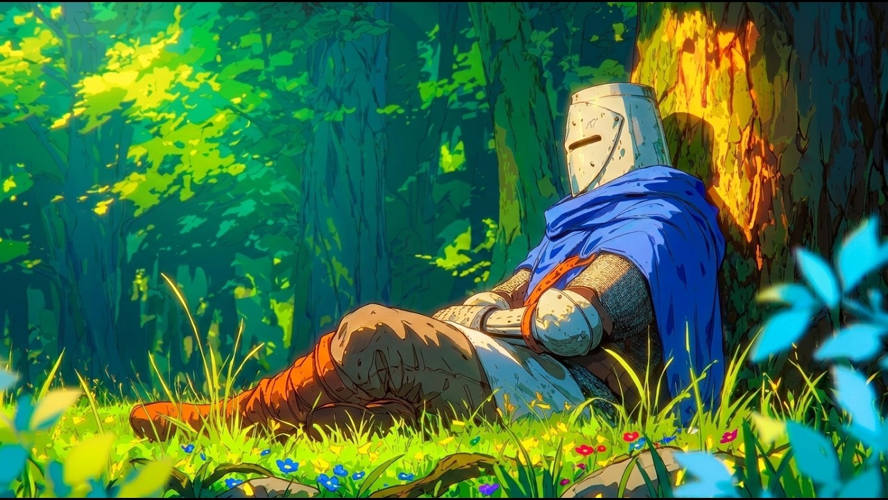 Medieval Knight in the Quiet Forest | Peaceful Fantasy Music for Focus & Relaxation
