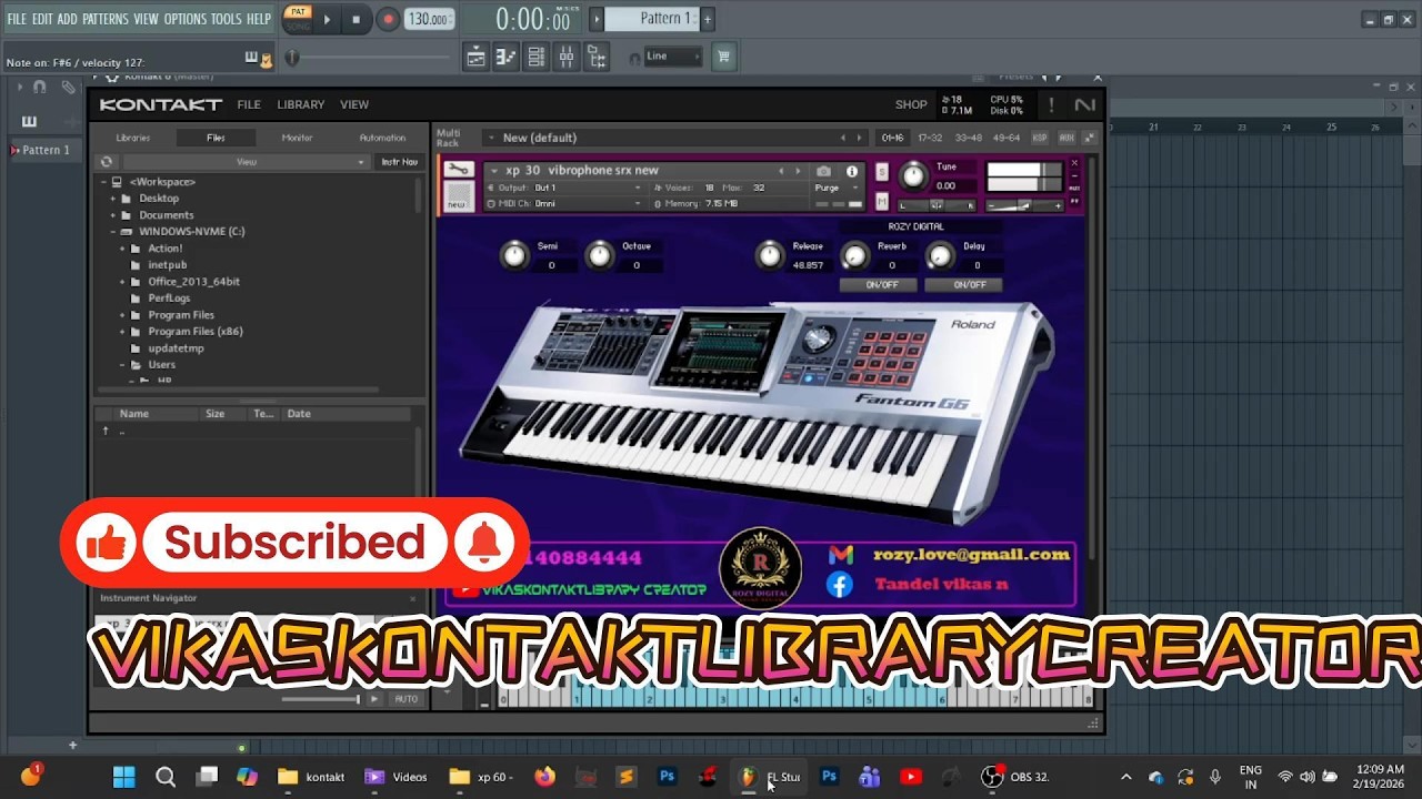 KONTAKT SOUNDS FOR MAINSTAGE