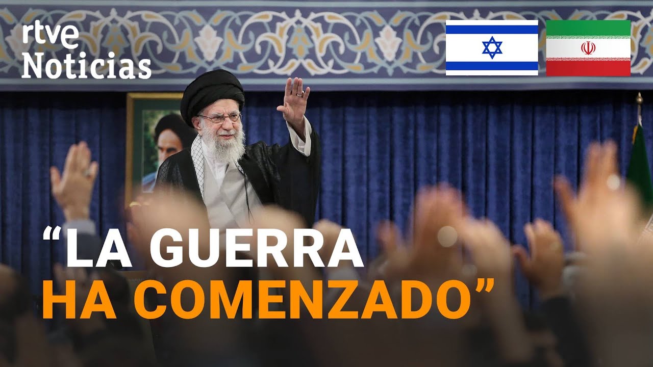ISRAEL - IRÁN: TEHERÁN declara la GUERRA ABIERTA y TRUMP cierra filas con NETANYAHU | RTVE Noticias