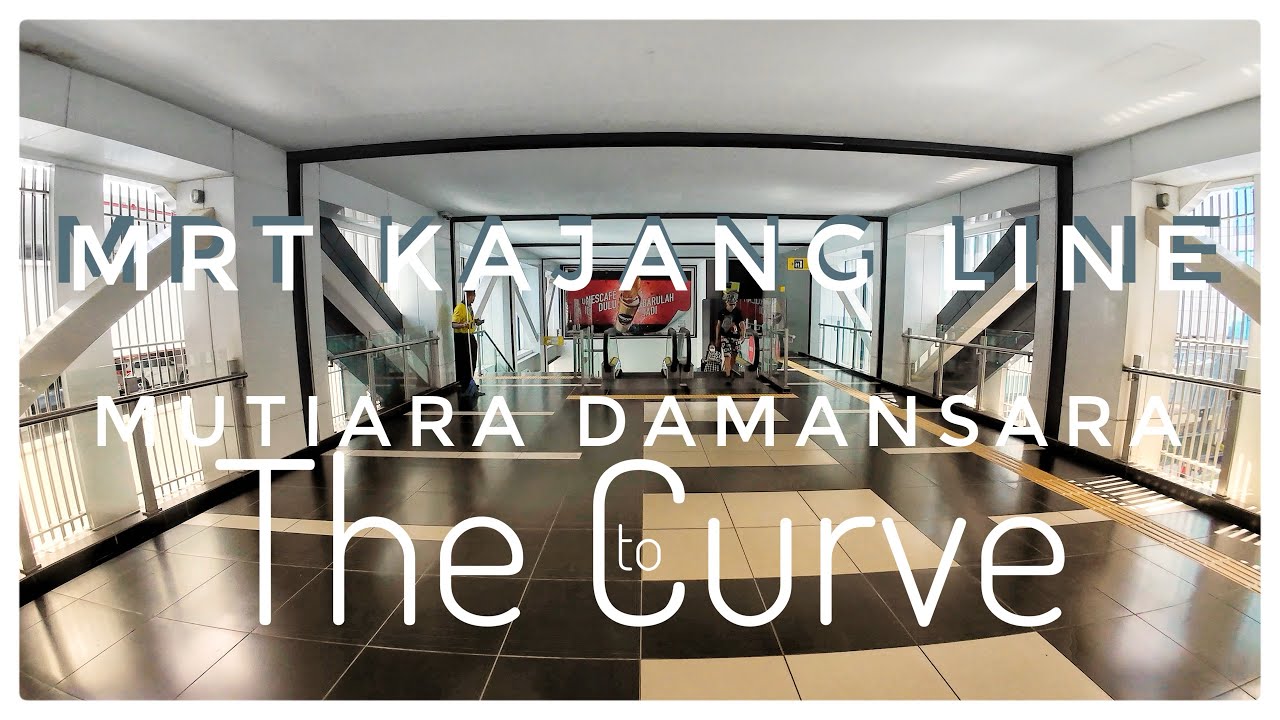 240911 - MRT Kajang Line - Mutiara Damansara walking path to The Curve