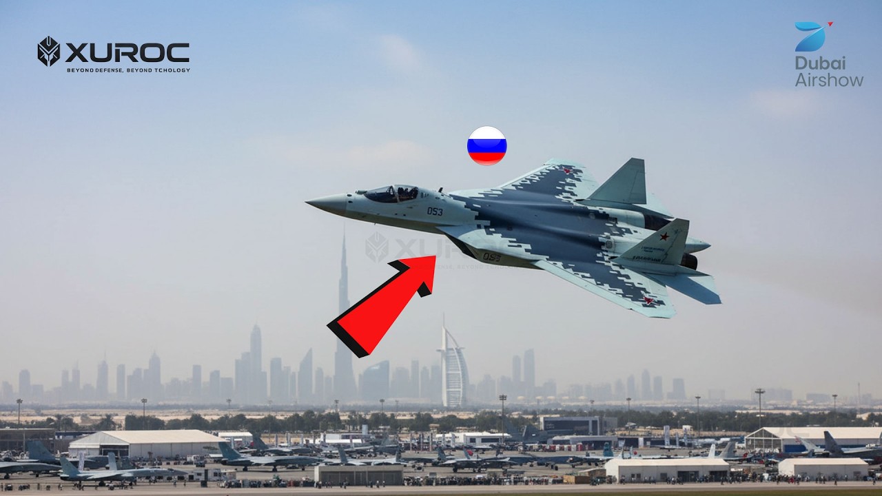 Потрясая мир! Российский Су-57 устроил брутальное шоу на Дубайском авиасалоне!