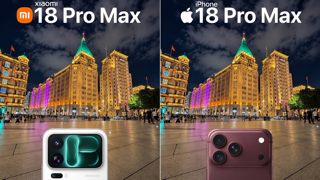 Тест ночного режима камеры: Xiaomi 18 Pro Max против iPhone 18 Pro Max