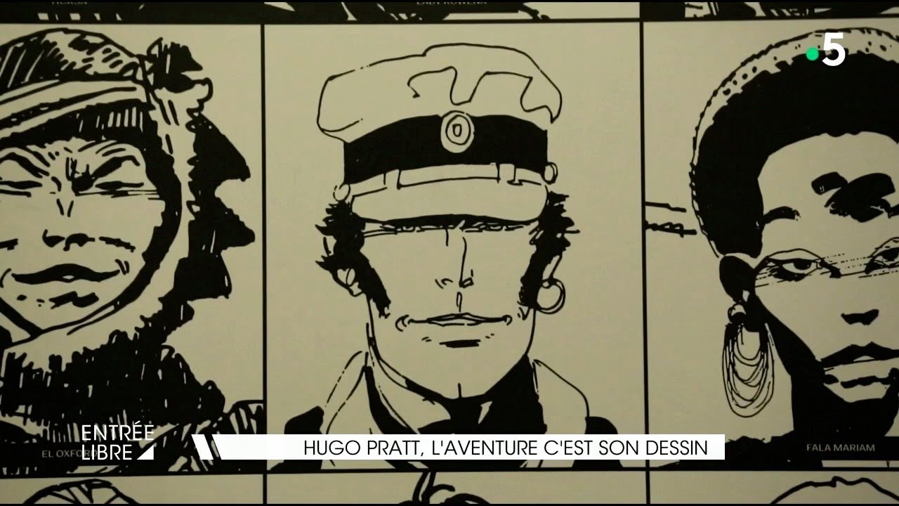 Hugo Pratt, l'aventure c'est son dessin