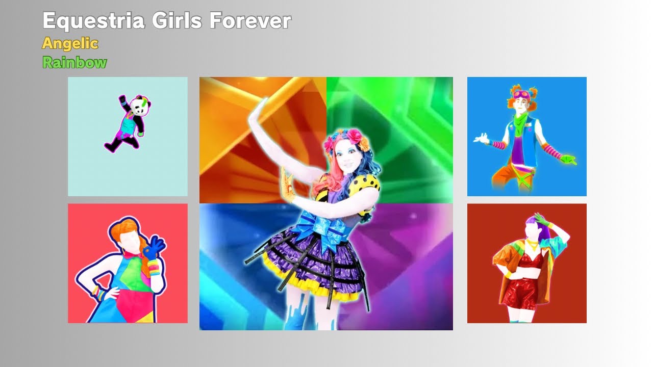 Equestria Girls Forever Fanmade Mashup (Rainbow)