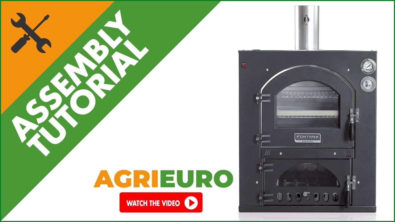 Fontana INC80X54QV Built-in Wood-fired Oven - Assembly tutorial