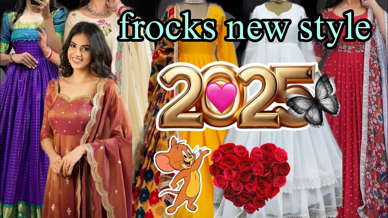👑Latest model long frock designs 👰 pattu long frock designs 🎁 new long frock designs 2025 🪄💗