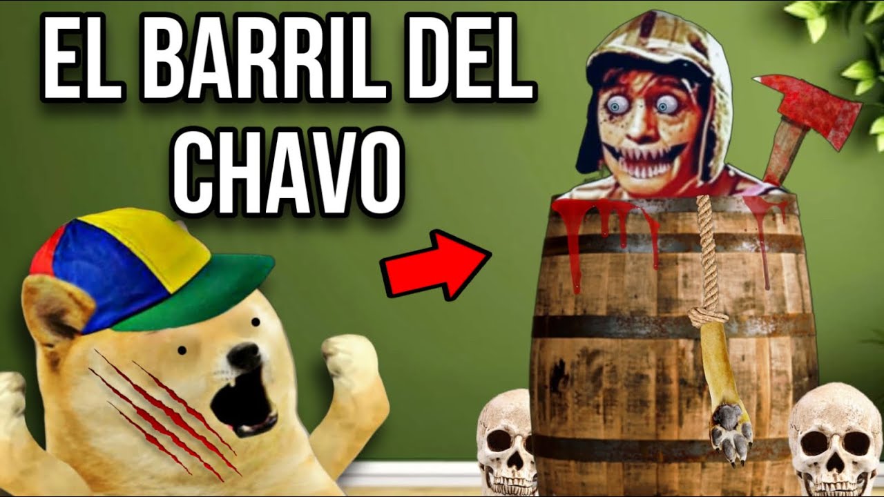 EL BARRIL del CHAVO del 8, QUÉ HAY DENTRO? por un NIÑO con DERECHO - Hilos con Cheems