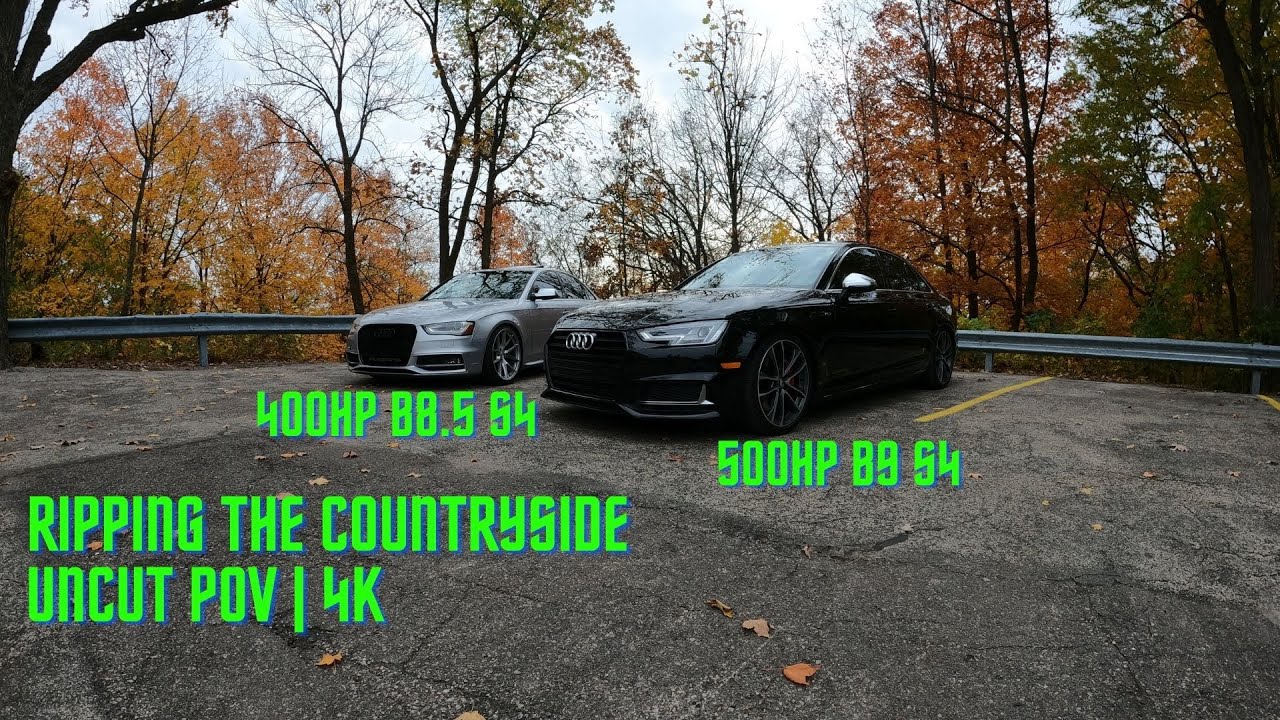 Modded S4's Ripping the Countryside - Uncut POV | 4K