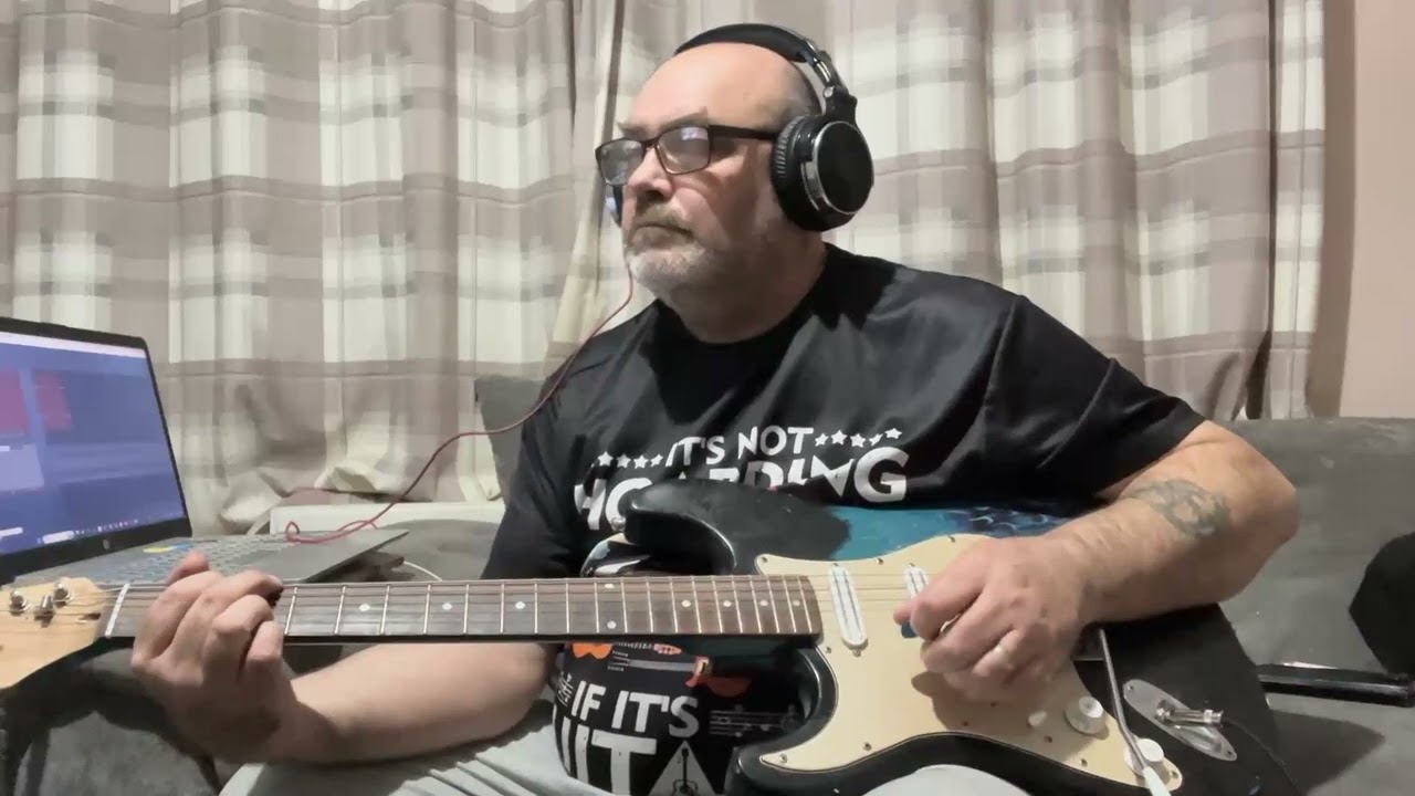 U2 Beautiful Day guitar cover by Chris