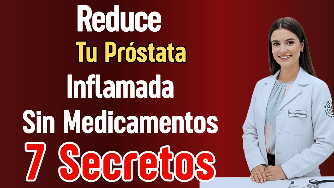 Reduce Tu Pr&oacute;stata Inflamada sin Medicamentos | 7 Secretos que Funcionan