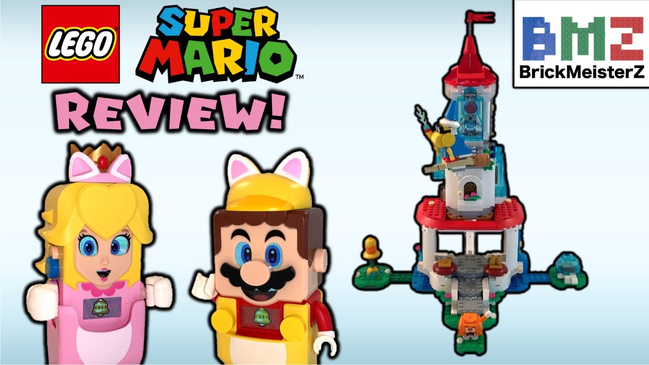 LEGO Super Mario Cat Peach and Frozen Tower Set REVIEW!