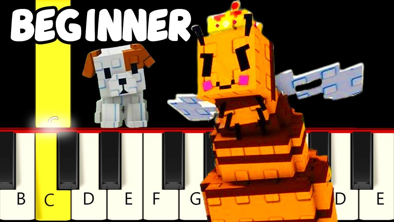 5 Famous Grow A Garden Themes (Roblox) - Slow and Easy Piano Tutorial - Beginner