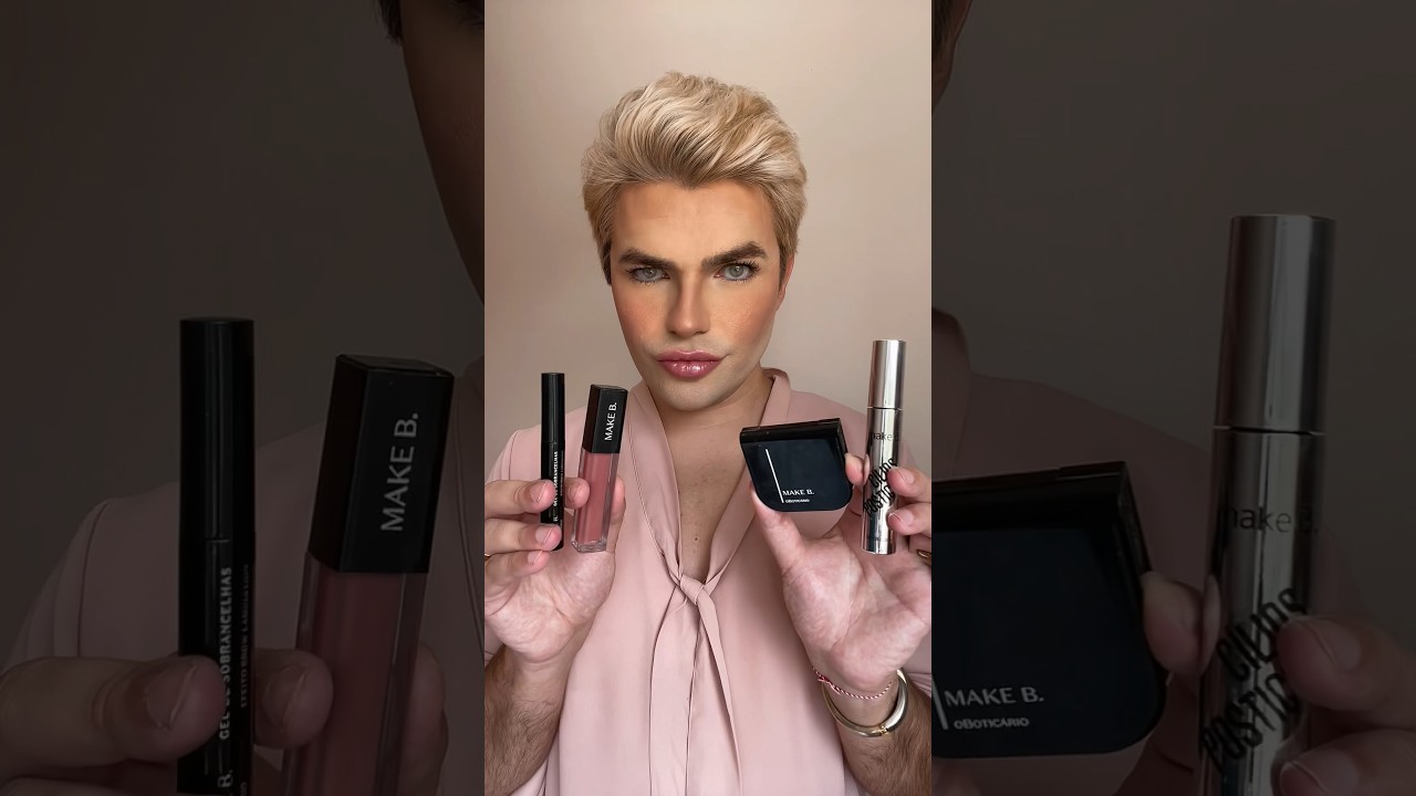 Maquiagem com produtos Make B. O Botic&aacute;rio #makeup #maquiagem