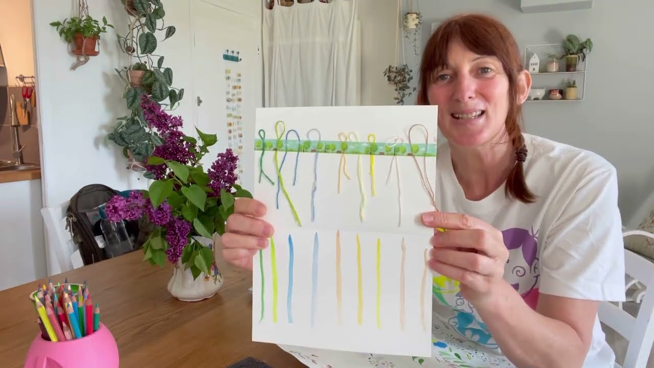 Vlog , joyeux bazar créatif , crochet , broderie , couture et jolies découvertes